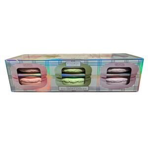NIB Homeworx Slatkin & Co Macaron Candle Set